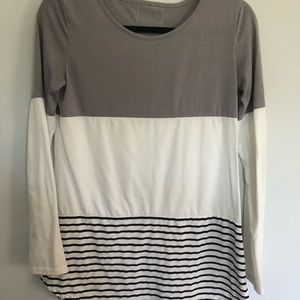 Long sleeve patterned shirt